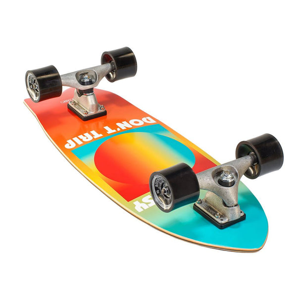 Carver Free & Easy Gradient Sun - CX Surfskate Cruiser Skateboard - 9.75