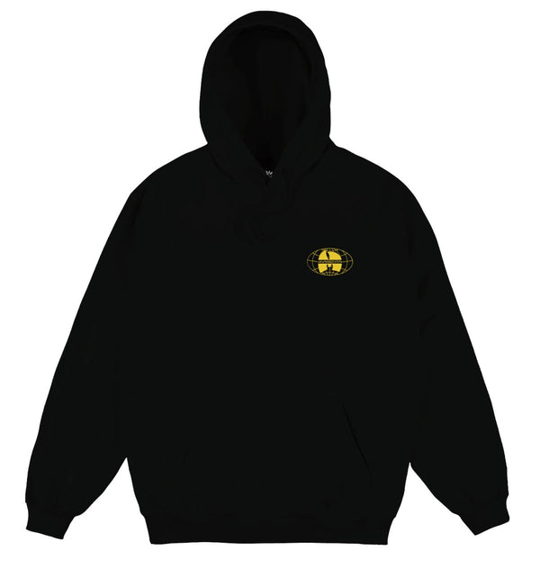 Magenta Shaolin Hoodie Black