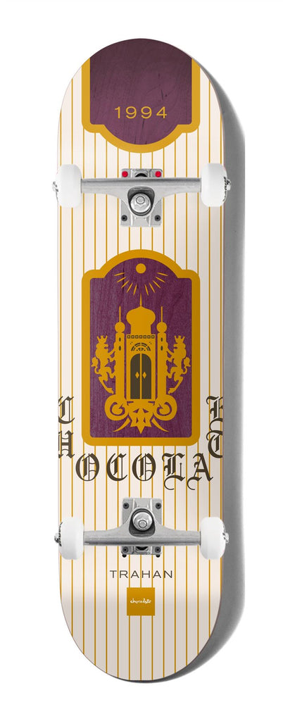 Chocolate Burn One Jordan Trahan x Venom Custom Complete Skateboard - 8.5"