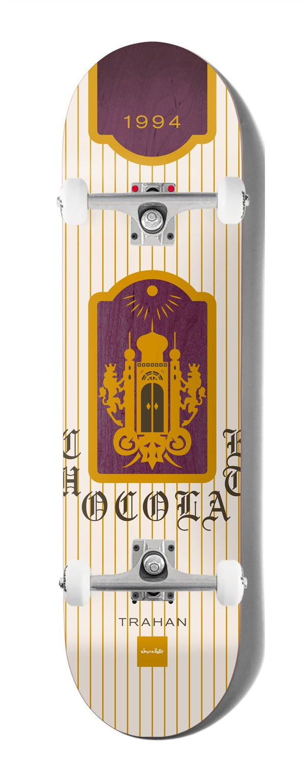 Chocolate Burn One Jordan Trahan x Venom Custom Complete Skateboard - 8.5