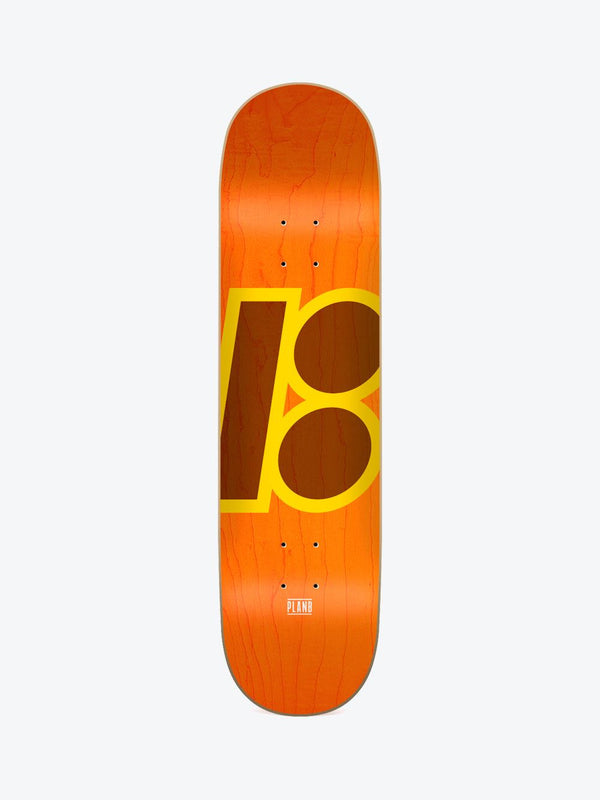 Plan B Team Classic Stained Skateboard Deck - 7.87