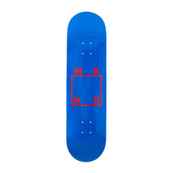 WKND Royal/Red Logo Dip CT Skateboard Deck - 8.25" - Skatewarehouse.co.uk
