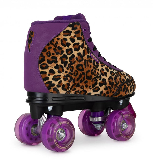 Rookie Quad Skate Rollerskates Harmony V2 - Leopard