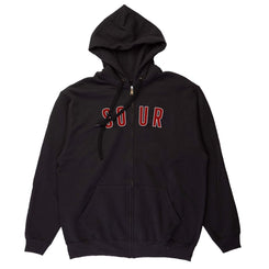 Sour Solution Army Zip Hood Black - Skatewarehouse.co.uk