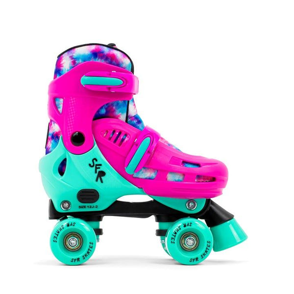 SFR Hurricane IV Adjustable Quad Skates - Tie Dye