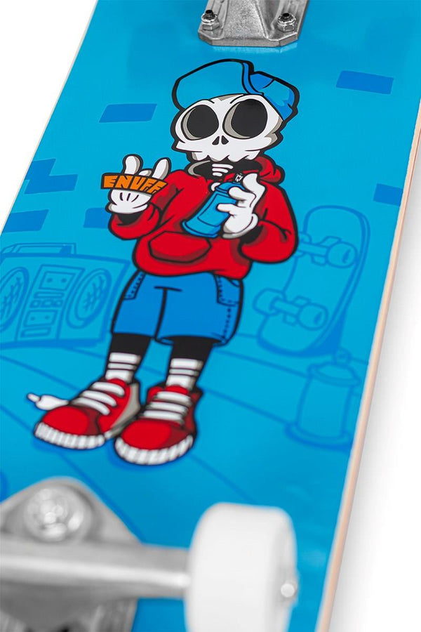 Skateboard Complet Enuff Skully Bleu - 7.75