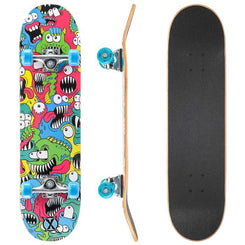 Xootz Doublekick Complete Skateboard