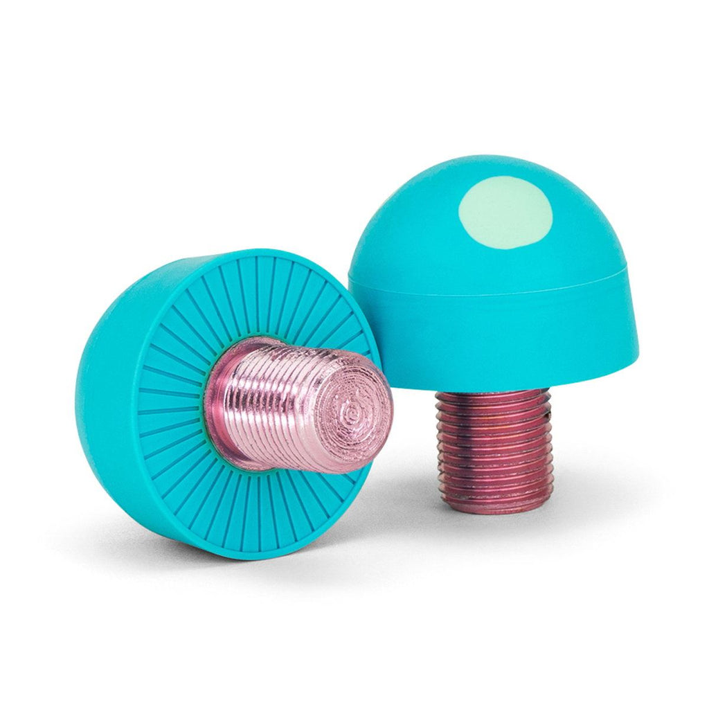 Moxi Mushroom Toe Stops - Teal (Pair)
