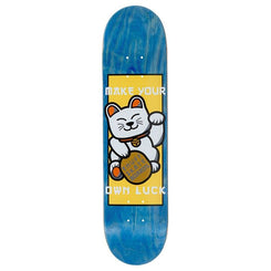 Enuff Designer Skateboard Deck - 8.0" - Lucky Cat Blue
