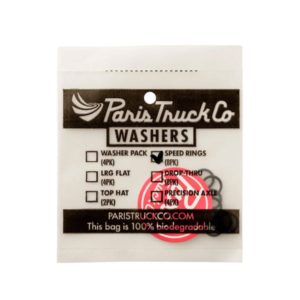 Paris Standard Speed Rings - Black (8 Pack) Accessories