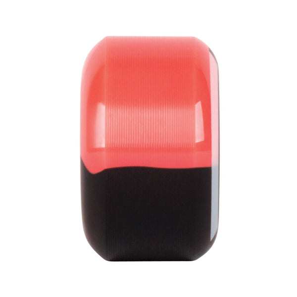 Orbs Apparitions Split - Round - 99A - (Coral / Black) Skateboard Wheels - 53mm