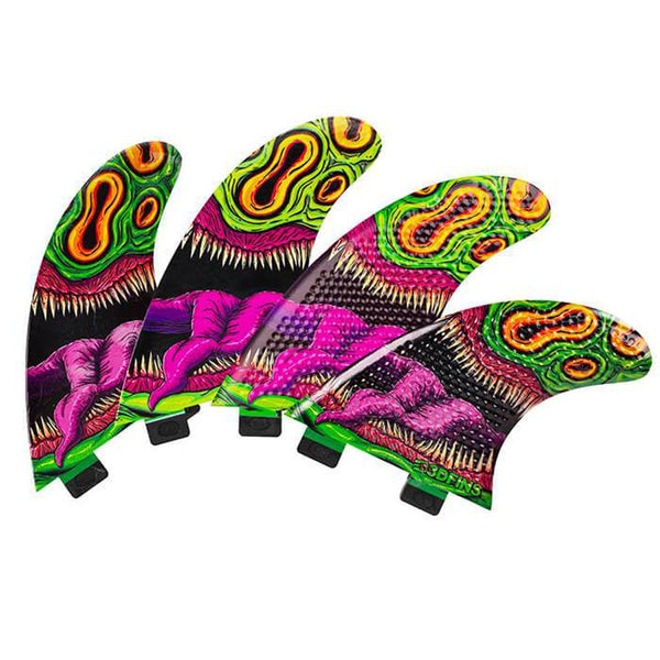 3D Fins - All Rounder Quad - Medium - Mouthy (FCS1 / Futures)