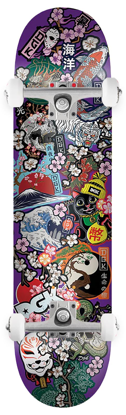 DGK Eastern Slaps x Venom Custom Complete Skateboard - 8.25