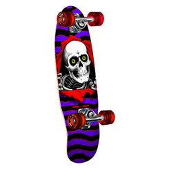 Powell Peralta Mini Ripper Cruiser Purple/Red x Complete Skateboard - 7.5" - Skatewarehouse.co.uk