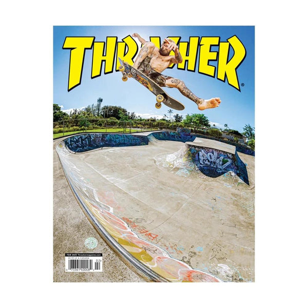 Thrasher Magazine Feburary 2025 - Skatewarehouse.co.uk