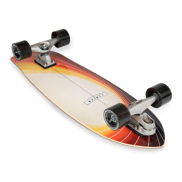 Carver Glass Off - Surfskate Cruiser Skateboard Deck - 9.875