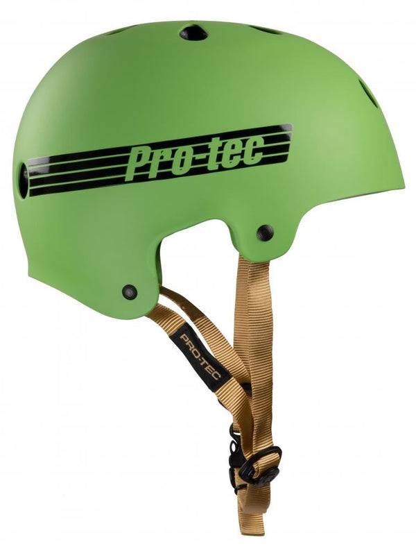 Pro-Tec Helmet Old School Cert - Matte Seaweed - Skatewarehouse.co.uk