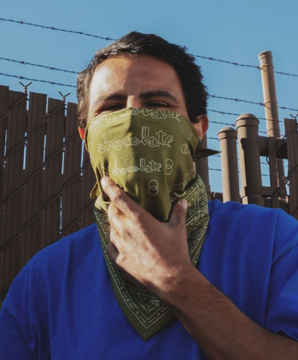 Chocolate Bandana Military - Skatewarehouse.co.uk