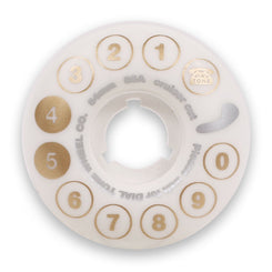 Dial Tone Rotary Cruiser Round Cut 85A - SALE Skateboard Wheels - 54mm