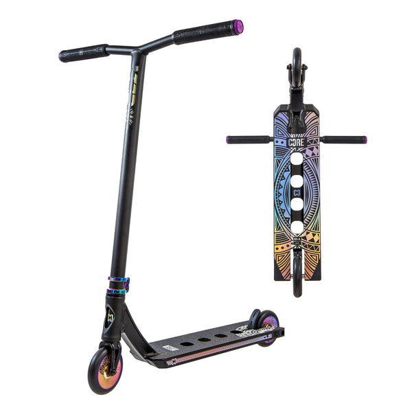 CORE CL1 Complete Stunt Scooter - Black/Neo LE - Skatewarehouse.co.uk
