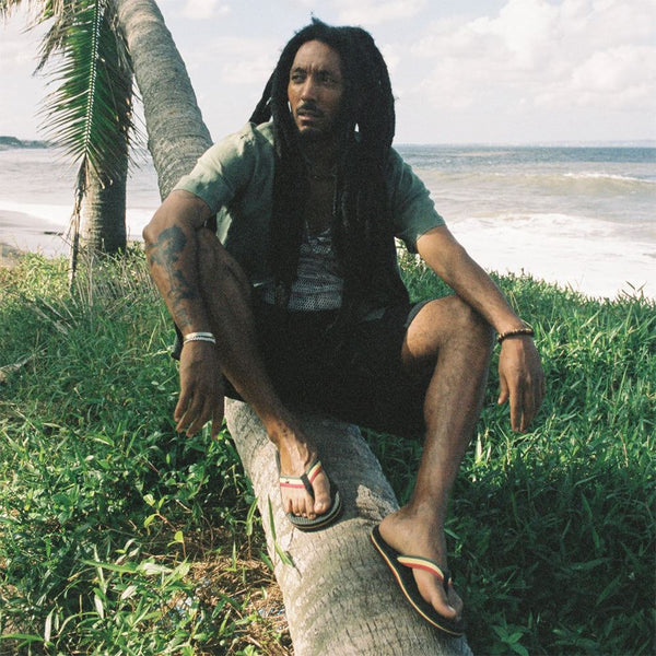 Indosole - Mens Flip Flops - Easy Living - Reggae Shoes