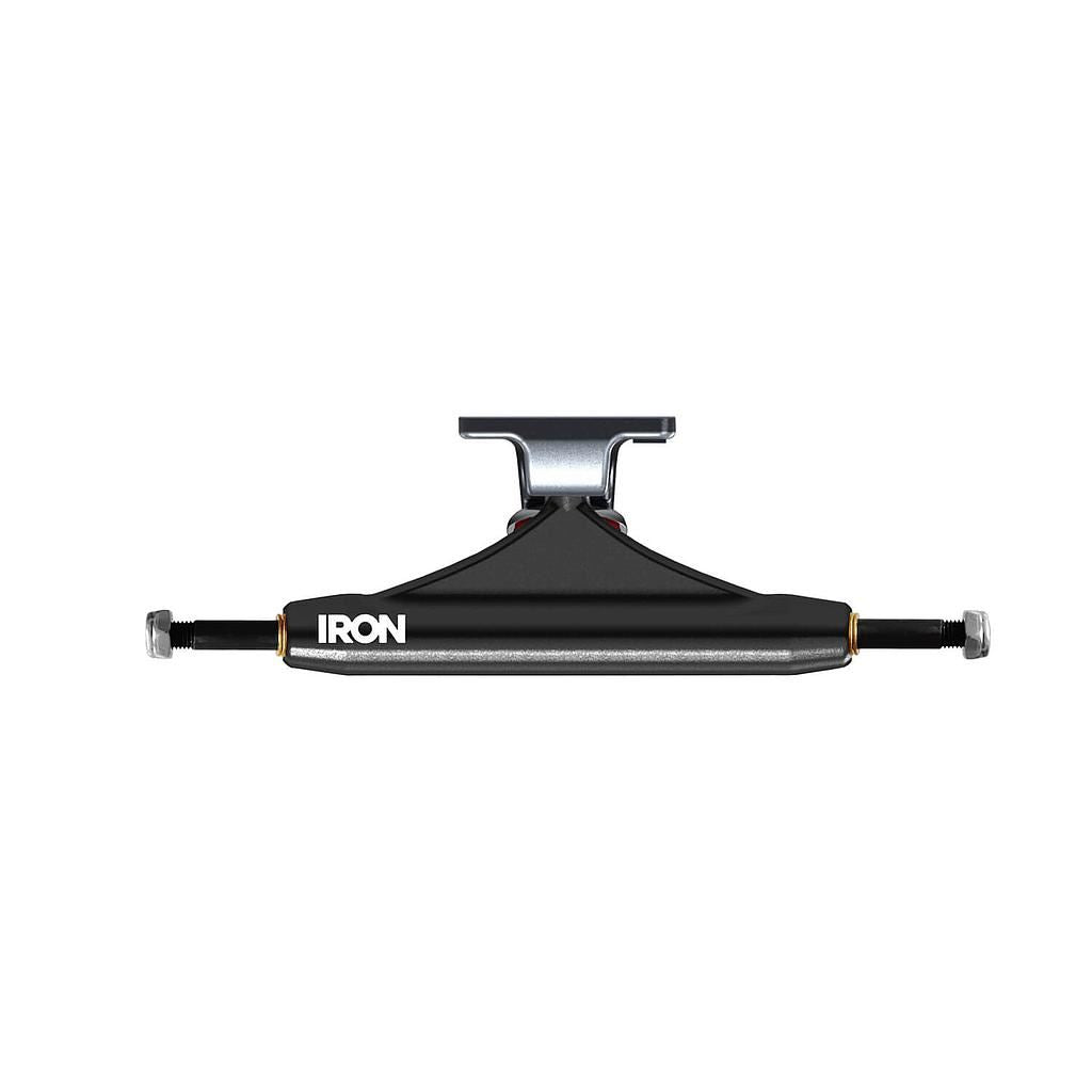 Iron 139mm High Black Skateboard Trucks (Pair)