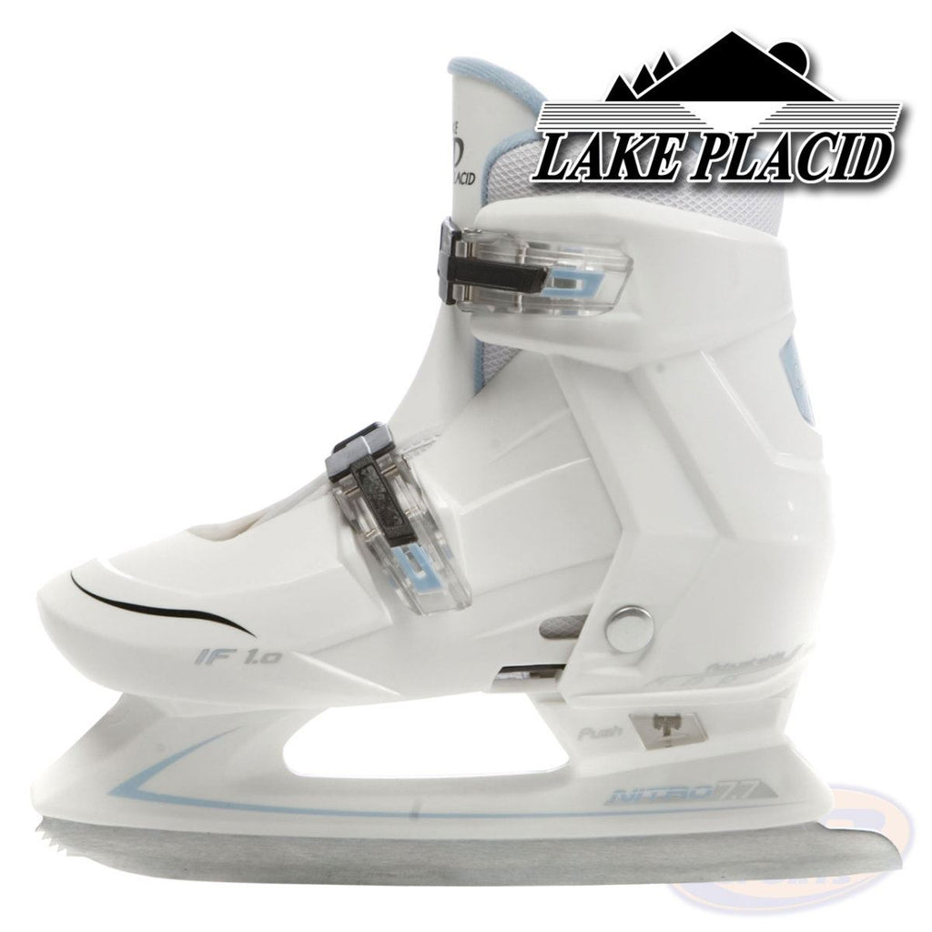 Lake Placid Nitro Ice Skates - White