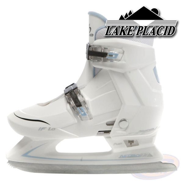 Lake Placid Nitro Ice Skates - White