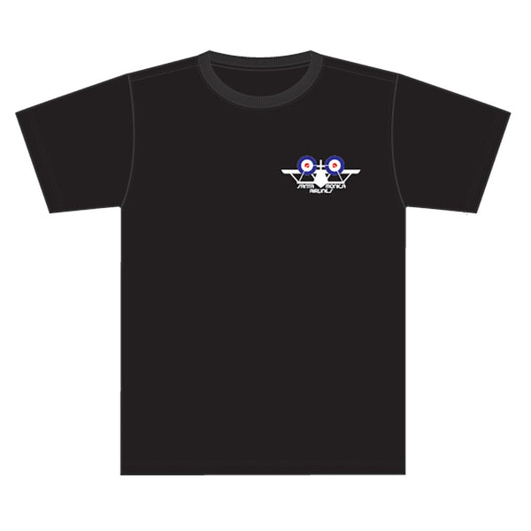 A Bi-Plane Tee Black