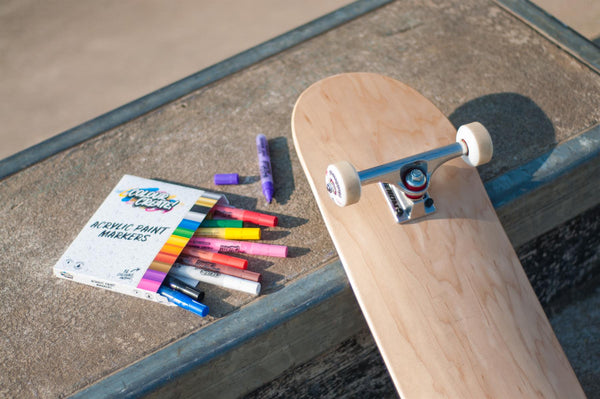 Venom Skateboards Complete Skateboard & Pens - 8.0
