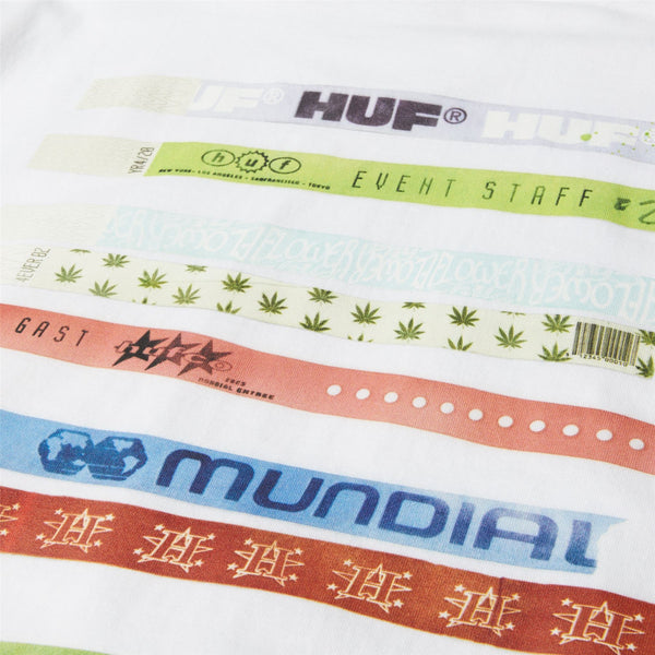 HUF Admission S / S Tee (White)