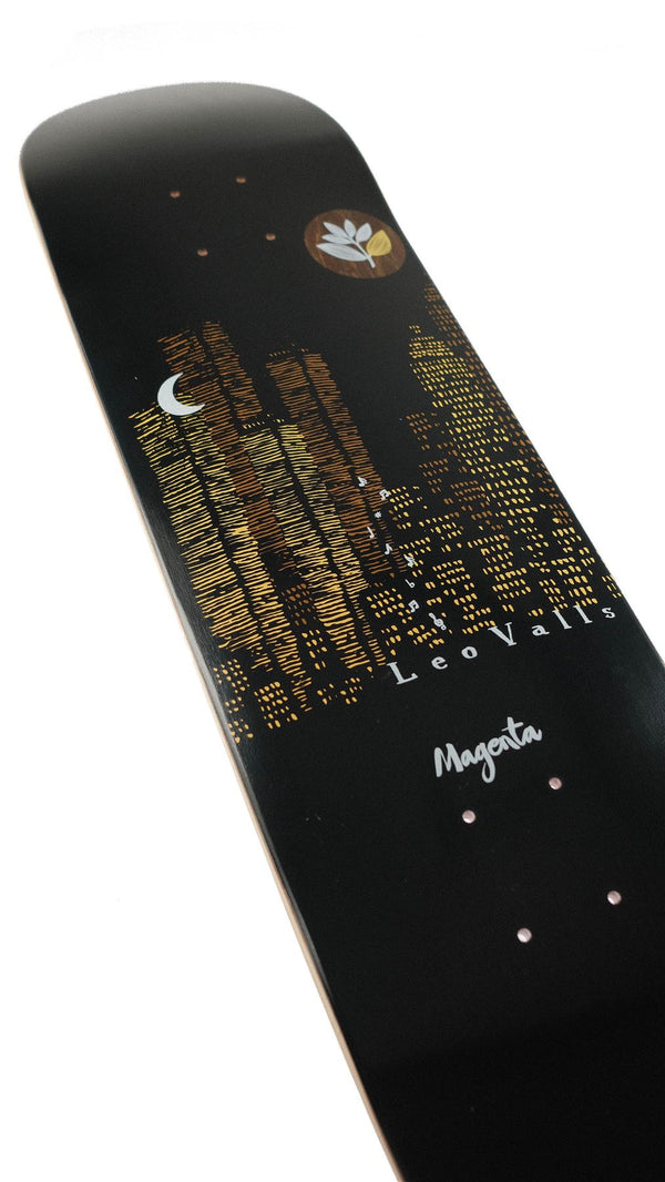 Magenta Leo Valls City Jazz Board Skateboard Deck - 8.5