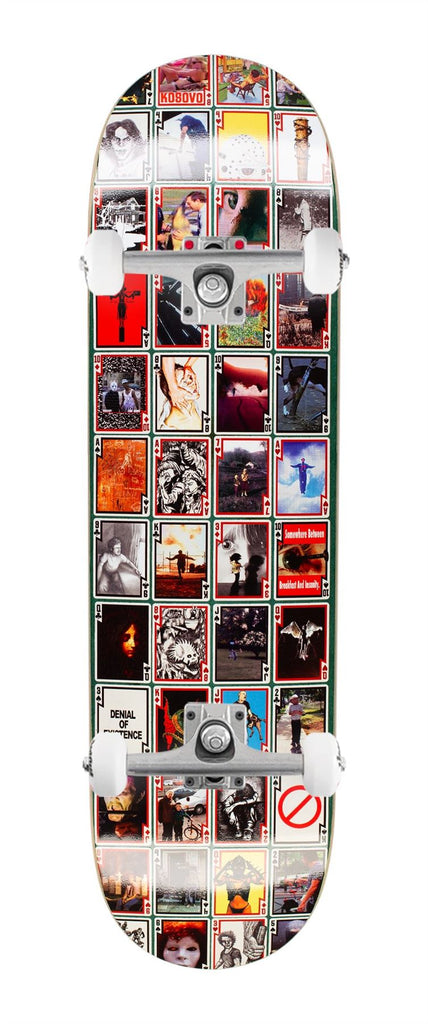 Hockey Playing Cards - Shape #2 x Venom Custom Complete Skateboard - 8.5"