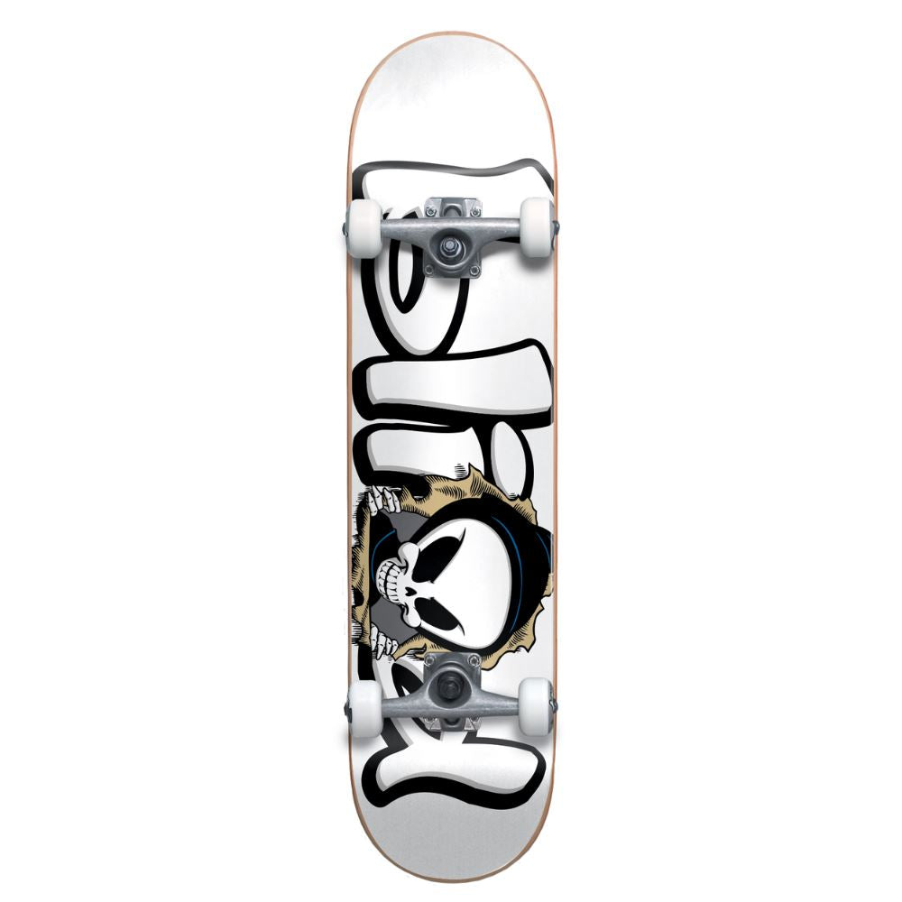 Blind Classic Bust Out Reaper White Complete Skateboard - 7.75"