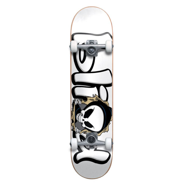 Blind Classic Bust Out Reaper White Complete Skateboard - 7.75