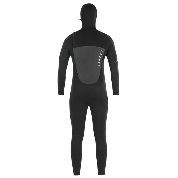 Osprey Zero Mens Full Length Hooded Wetsuit 5mm - Black