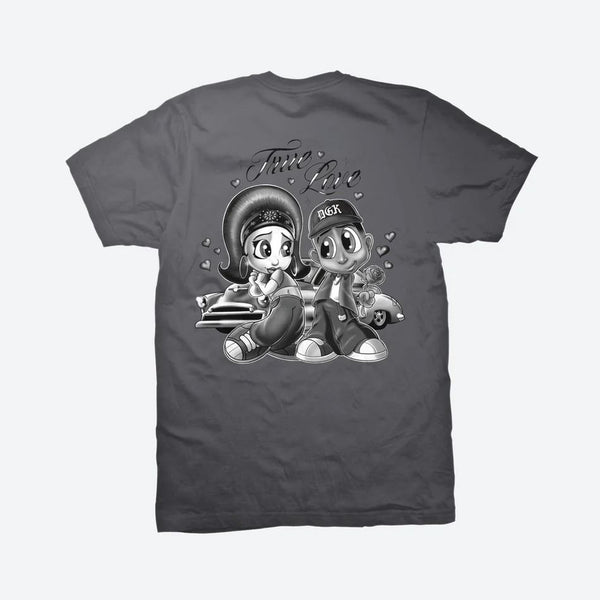 DGK Fool For You Tee Charcoal