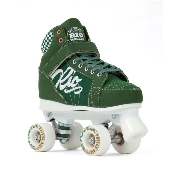 Rio Roller Mayhem II Quad Skates Green Bundle