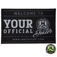 MGP Dealer Floor Mat (Latex) - Black - 600 x 900mm Scooter Parts