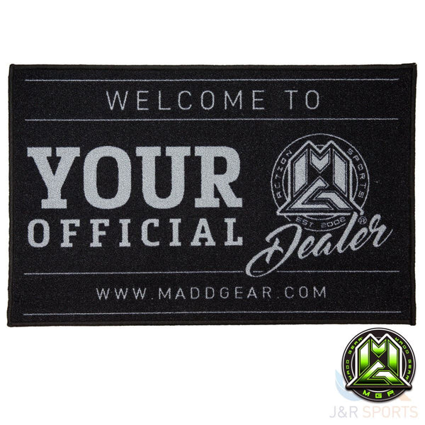 MGP Dealer Floor Mat (Latex) - Black - 600 x 900mm Scooter Parts