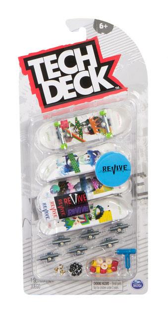 Tech Deck Deluxe 4 Pack - Skatewarehouse.co.uk