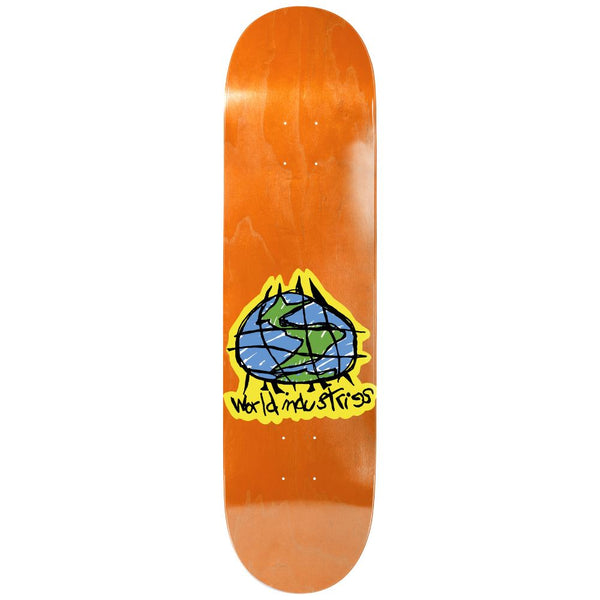 World Industries Scribble Popsicle Orange Skateboard Deck - 8.0
