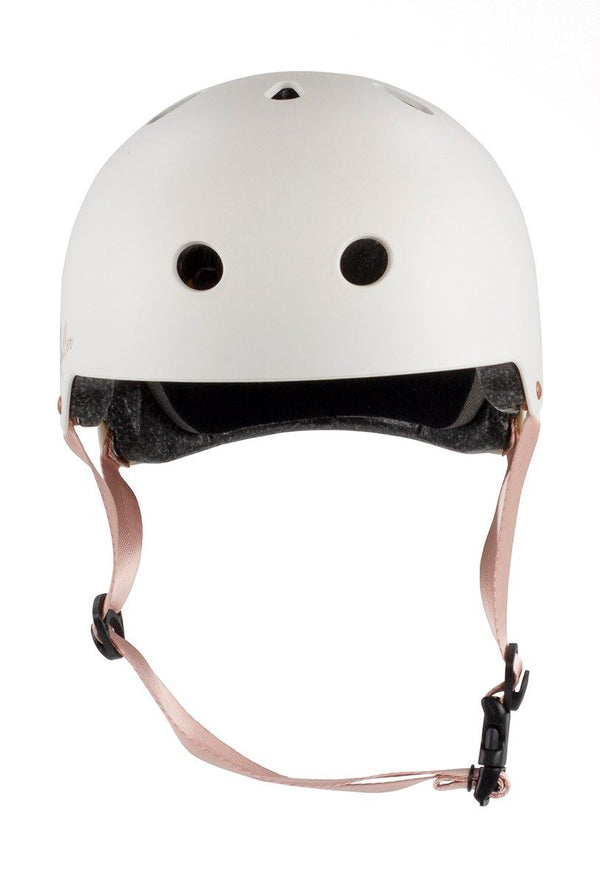Rio Roller Rose Skate Helmet - Cream - Skatewarehouse.co.uk