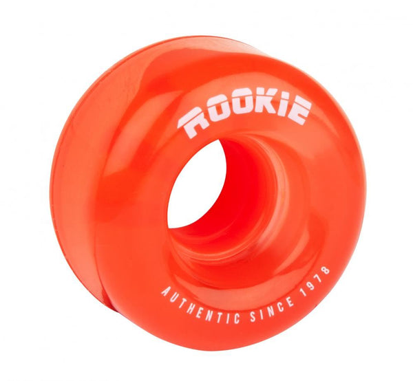 Rookie Quad Wheels Disco (4 Pack) - Clear Red - Skatewarehouse.co.uk