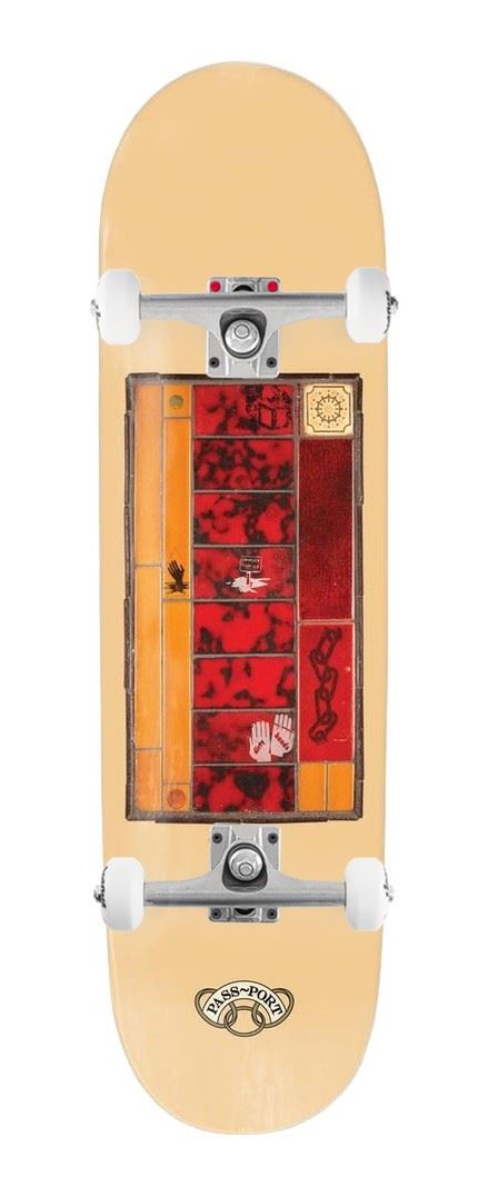 Pass~Port Communal Tile Series (Granson) x Venom Custom Complete Skateboard - 8.25