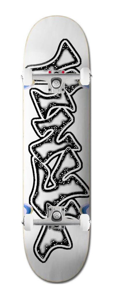 Vinyl Graffiti Logo (Wheel Wells) x Venom Custom Complete Skateboard - 8.5"