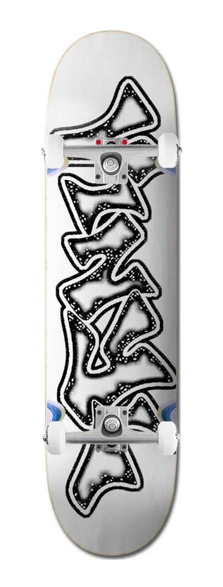 Vinyl Graffiti Logo (Wheel Wells) x Venom Custom Complete Skateboard - 8.5