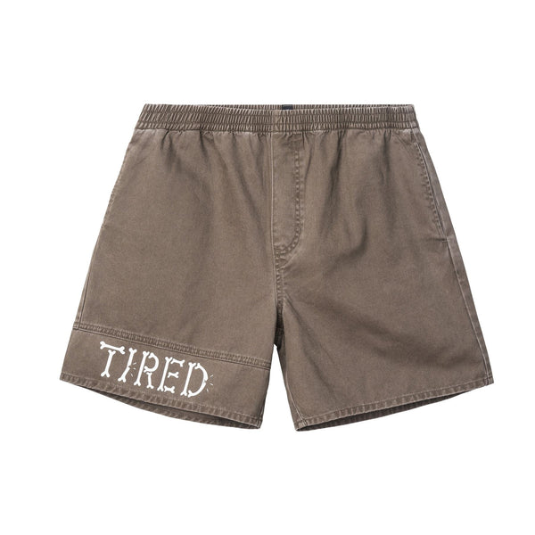 Tired Broken Bones Short Brown
