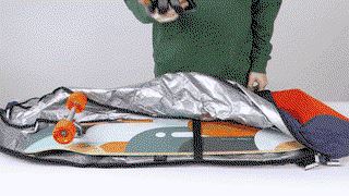 Loaded x Kyoto Long Base Board Bag - Deep Drift