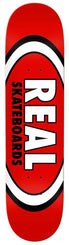 Real Team Classic Oval (Red) Skateboard Deck - 8.12"